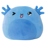 Bubbles the Blue Axolotl plush